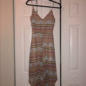 Flowy jumpsuit with beautiful print! Never used. Size small.